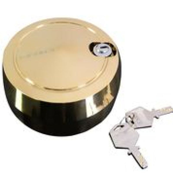 NRG Quick Lock V2 w/Free Spin - Chrome Gold (Will Not Work w/Thin Version QR or Quick Tilt System) - Bull Strap