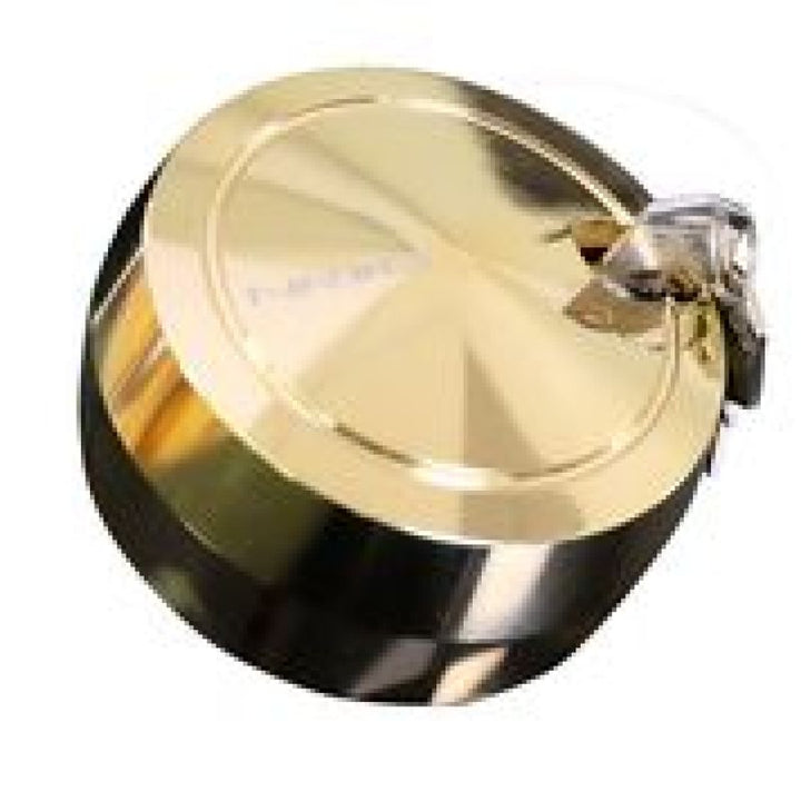 NRG Quick Lock V2 w/Free Spin - Chrome Gold (Will Not Work w/Thin Version QR or Quick Tilt System) - Bull Strap