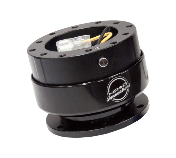 NRG Quick Release Gen 2.0 - Black Body / Black Ring - Bull Strap