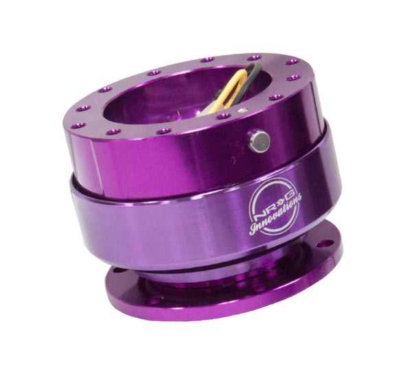 NRG Quick Release Gen 2.0 - Purple Body / Purple Ring - Bull Strap
