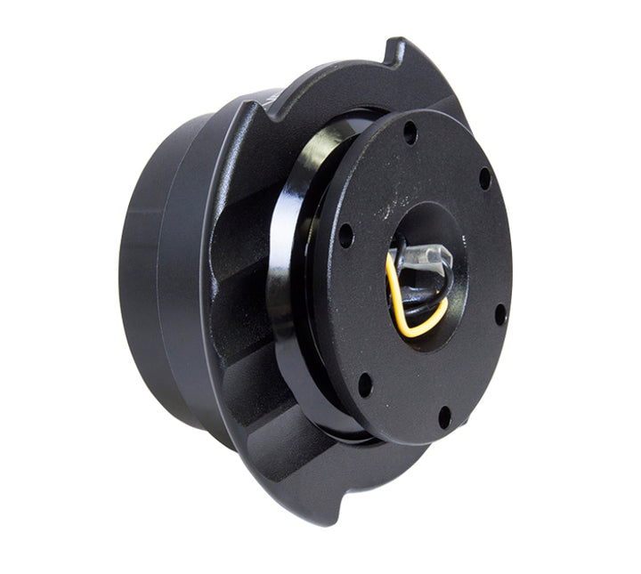 NRG Quick Release Kit Gen 2.5 - Black / Black Ring w/Finger Grooves - Bull Strap