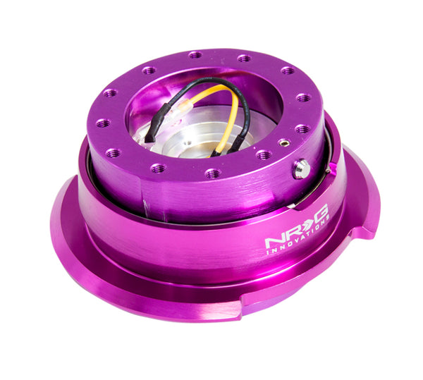NRG Quick Release Kit Gen 2.8 - Purple Body / Purple Ring - Bull Strap