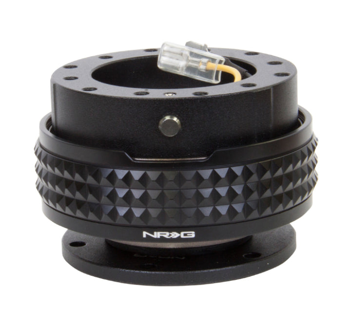 NRG Quick Release Kit - Pyramid Edition - Black Body / Black Pyramid Ring - Bull Strap