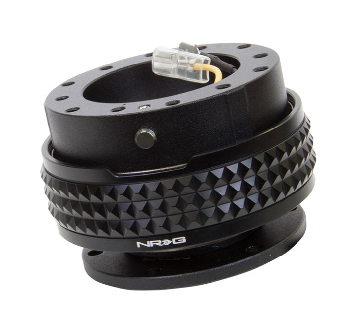 NRG Quick Release Kit - Pyramid Edition - Black Body / Black Pyramid Ring - Bull Strap