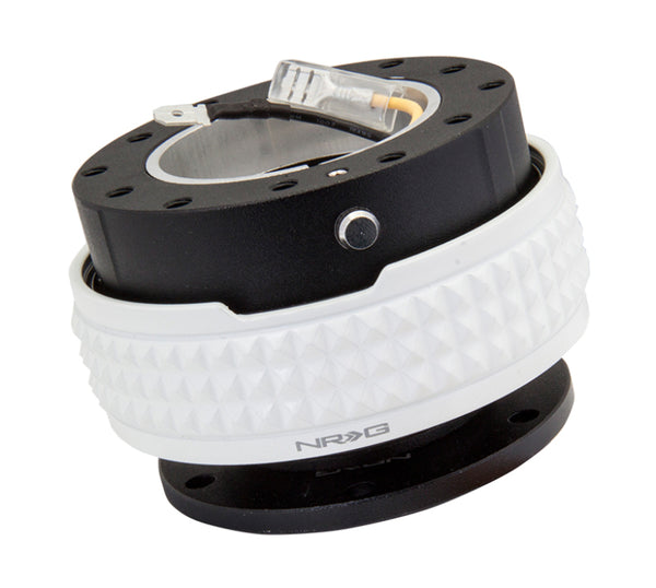 NRG Quick Release Kit - Pyramid Edition - Black Body / Glow In The Dark Pyramid Ring - Bull Strap