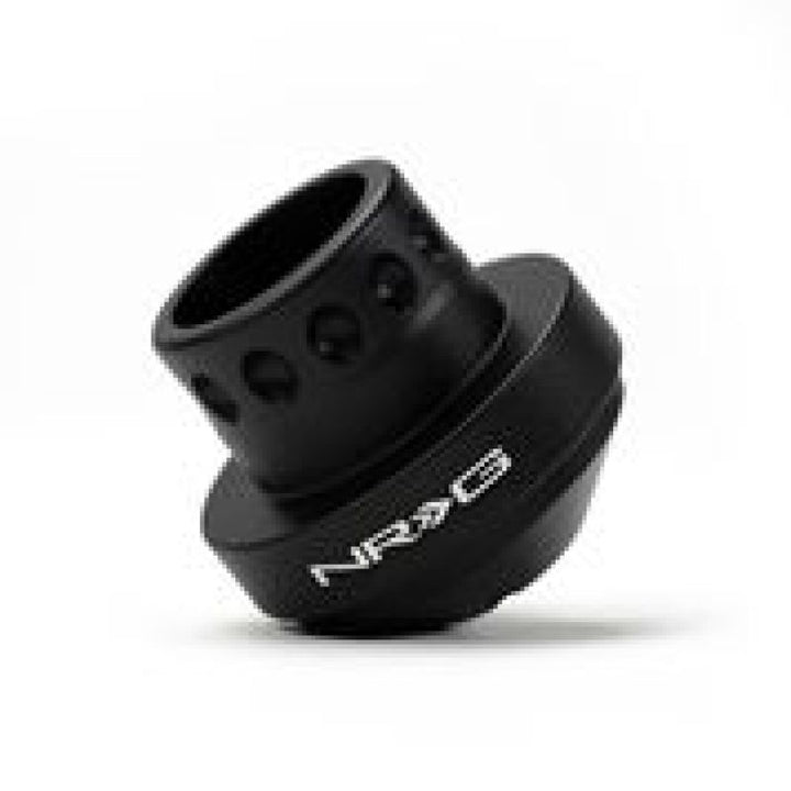 NRG Short Hub Adapter 92-95 Honda Civic / 92-96 Prelude / 90-93 Accord - Matte Black - Bull Strap