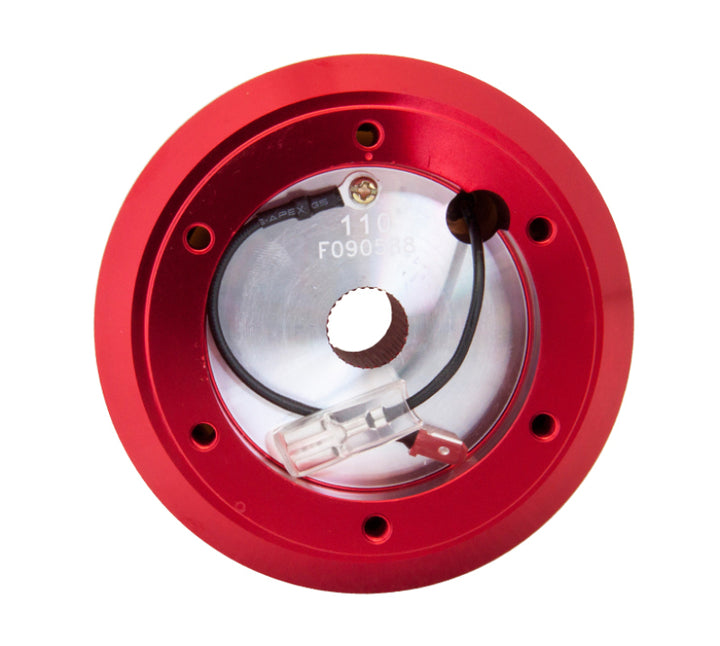 NRG Short Hub Adapter EG6 Civic / Integra - Red - Bull Strap