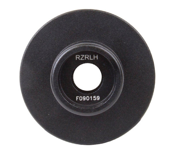 NRG Short Spline Adapter - Polaris RZR / Ranger (Secures w/OEM Lock Nut / Fits Quick Lock) - Black - Bull Strap