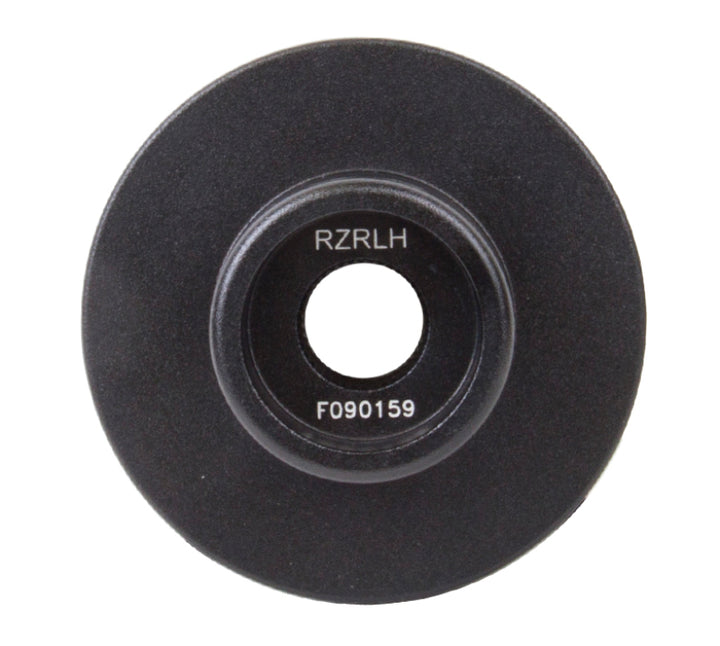 NRG Short Spline Adapter - Polaris RZR / Ranger (Secures w/OEM Lock Nut / Fits Quick Lock) - Black - Bull Strap