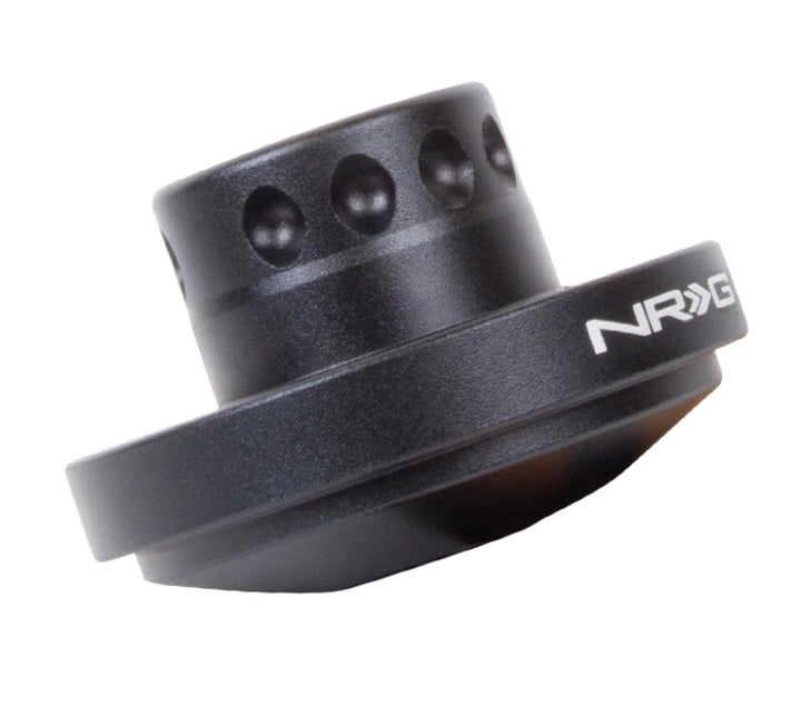 NRG Short Spline Adapter - Polaris RZR / Ranger (Secures w/OEM Lock Nut / Fits Quick Lock) - Black - Bull Strap