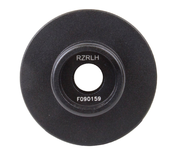 NRG Short Spline Adapter - Polaris RZR / Ranger (Secures w/OEM Lock Nut / Fits Quick Lock) - Black - Bull Strap