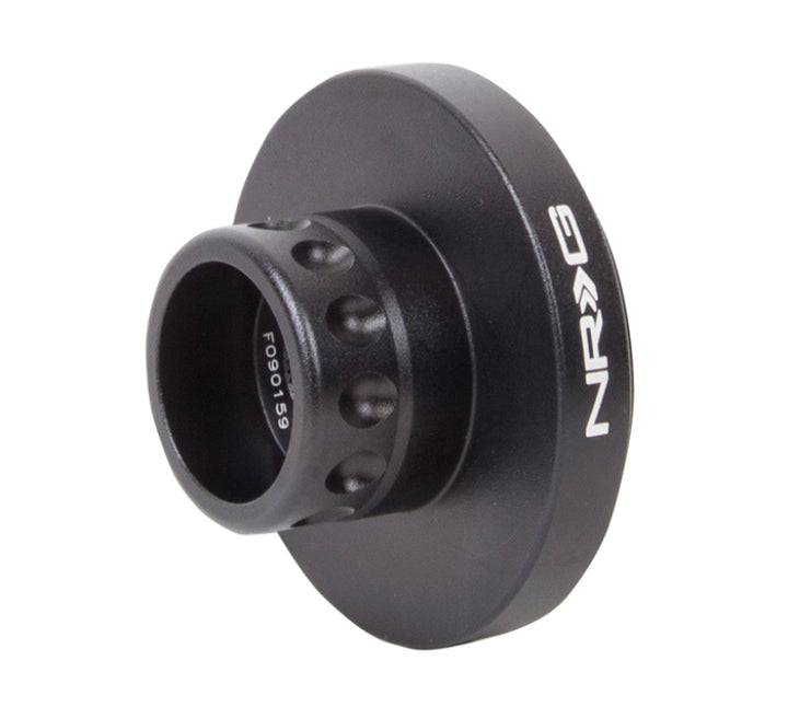 NRG Short Spline Adapter - Polaris RZR / Ranger (Secures w/OEM Lock Nut / Fits Quick Lock) - Black - Bull Strap
