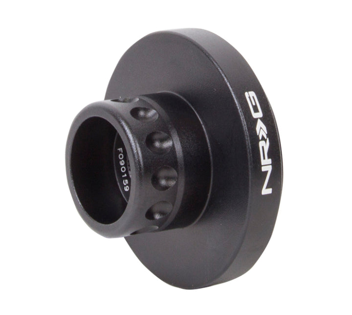 NRG Short Spline Adapter - Polaris RZR / Ranger (Secures w/OEM Lock Nut / Fits Quick Lock) - Black - Bull Strap