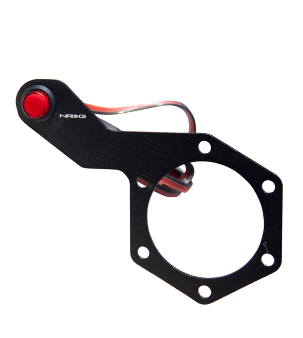 NRG Steering Single Switch - Extended Kit Black - Bull Strap