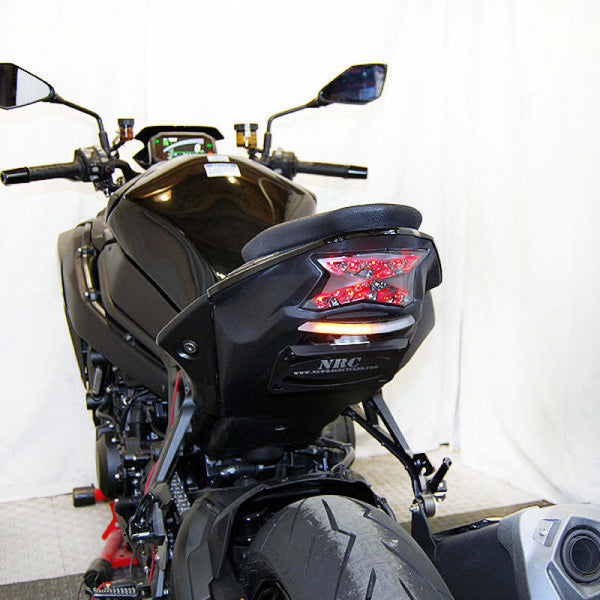 New Rage Cycles 20+ Kawasaki ZH2 Fender Eliminator Kit Tucked - Bull Strap
