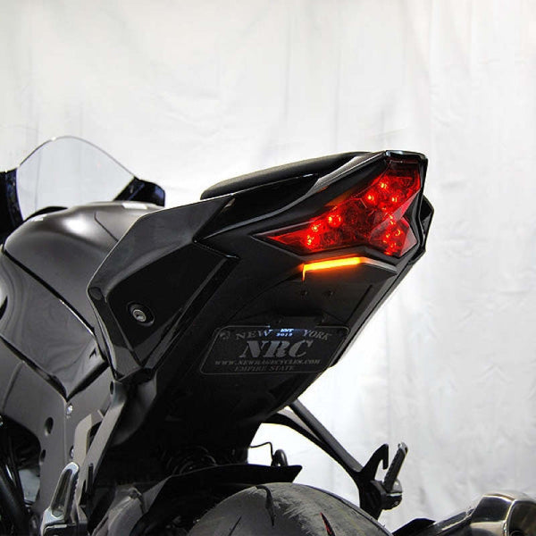 New Rage Cycles 20+ Kawasaki ZX-10R Fender Eliminator Kit Tucked - Bull Strap