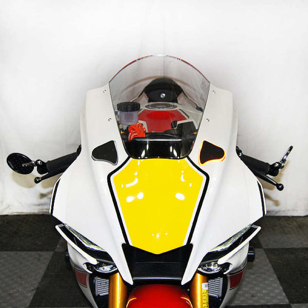 New Rage Cycles 20+ Yamaha YZF-R1 Mirror Block Off Turn Signals - Bull Strap