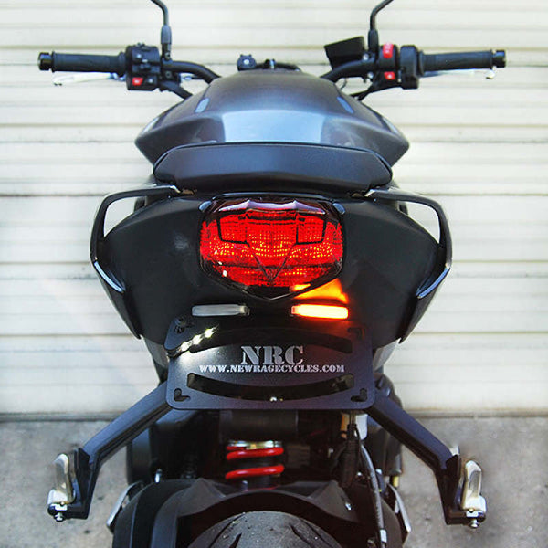 New Rage Cycles 2024 Triumph Street Triple Fender Eliminator Kit - Bull Strap