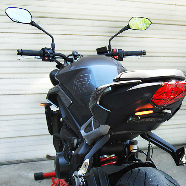 New Rage Cycles 2024 Triumph Street Triple Fender Eliminator Kit Tucked - Bull Strap
