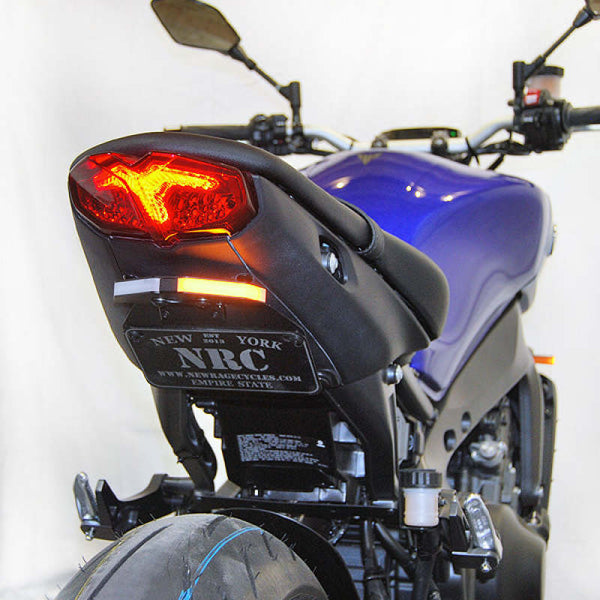 New Rage Cycles 21+ Yamaha MT-09 Fender Eliminator Kit Tucked - Bull Strap
