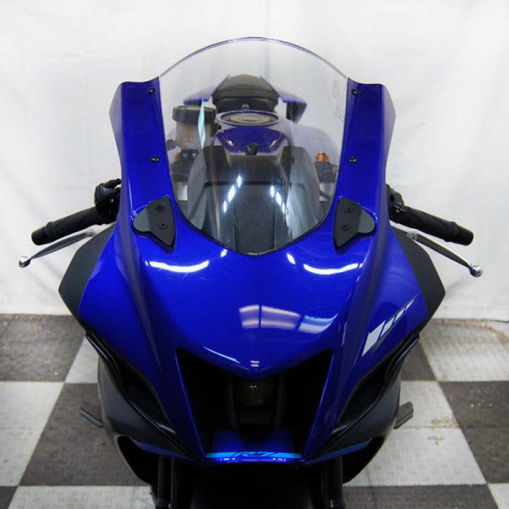 New Rage Cycles 21+ Yamaha R7 Mirror Block Off Plates - Bull Strap