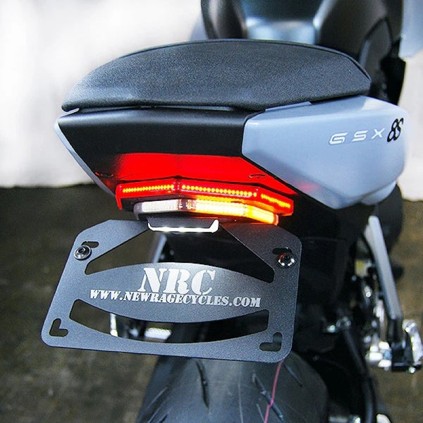 New Rage Cycles 23+ Suzuki GSX-8S Fender Eliminator - Bull Strap