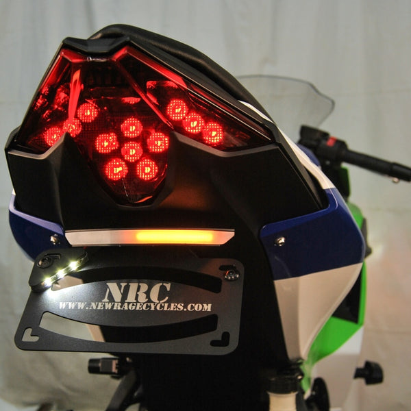 New Rage Cycles 24+ Kawasaki 500 Ninja SE Fender Eliminator Kit - Bull Strap