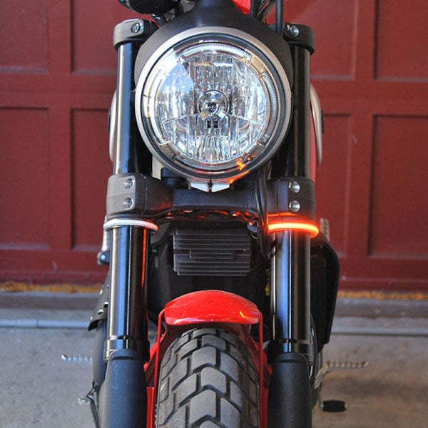 New Rage Cycles Rage 360 Turn Signals 41 mm. - Bull Strap