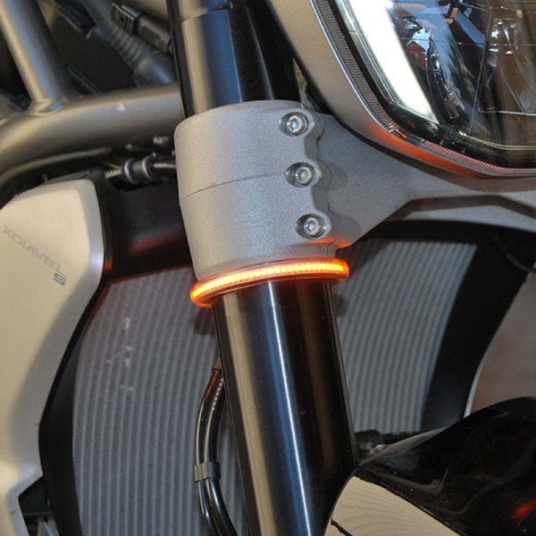 New Rage Cycles Rage 360 Turn Signals 54 mm. - Bull Strap