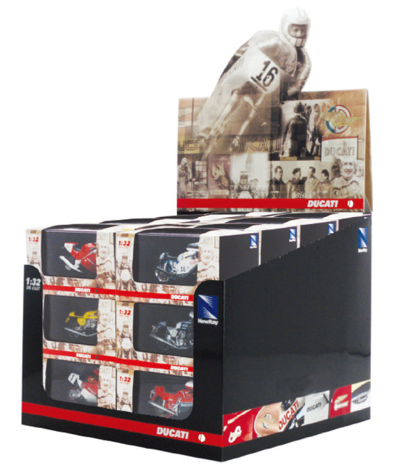 New Ray Tops Ducati Series Assortment/ Scale - 1:32 - Bull Strap