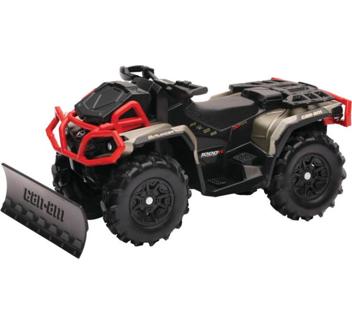 New Ray Toys Can-AM Outlander X MR1000R with Snow Plow - Bull Strap