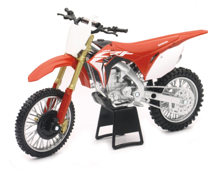 New Ray Toys Honda CRF450R Dirt Bike/ Scale - 1:12 - Bull Strap