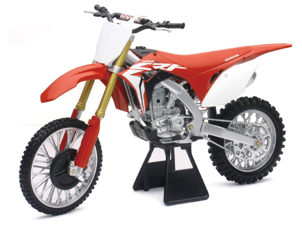 New Ray Toys Honda CRF450R Dirt Bike/ Scale - 1:6 - Bull Strap