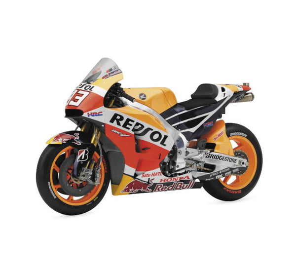 New Ray Toys Honda Repsol Team RC213V Orange (Marc Marquez)/ Scale 1:12 - Bull Strap