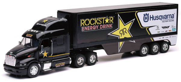New Ray Toys Husqvarna Rockstar Factory Race Team Truck/ Scale - 1:32 - Bull Strap