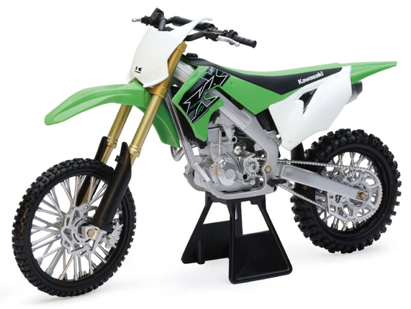 New Ray Toys Kawasaki KX450F Dirt Bike/ Scale - 1:6 - Bull Strap
