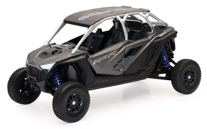 New Ray Toys Polaris RZR Pro R 4 Matte Heavy Metal/ Scale 1:18 - Bull Strap