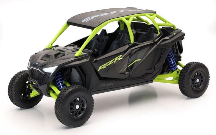 New Ray Toys Polaris RZR Pro R 4 Matte Onyx Black/ Scale 1:18 - Bull Strap