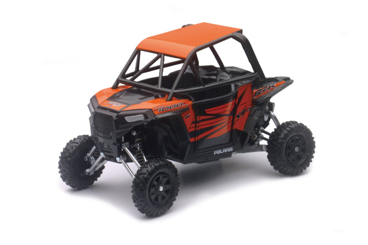 New Ray Toys Polaris RZR XP1000 ATV (Orange Madness)/ Scale - 1:18 - Bull Strap