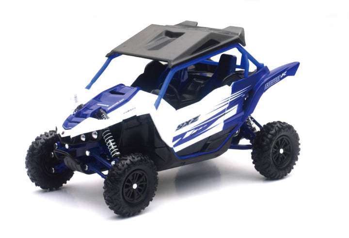 New Ray Toys Yamaha YXZ1000R (Blue)/ Scale - 1:18 - Bull Strap
