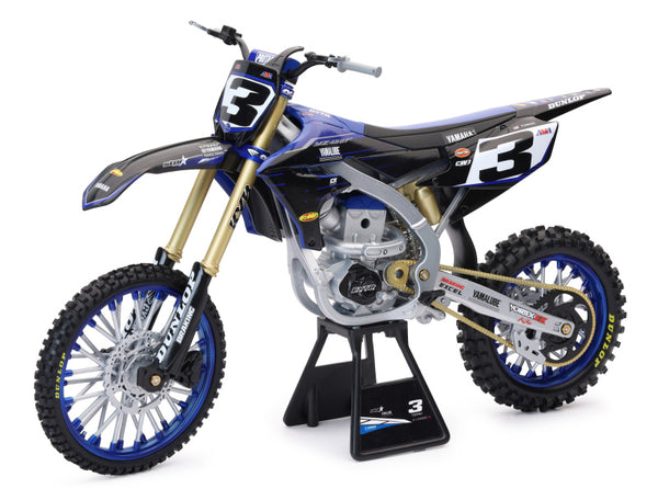 New Ray Toys Yamaha YZ450F Factory Team (Eli Tomac #3)/ Scale - 1:6 - Bull Strap
