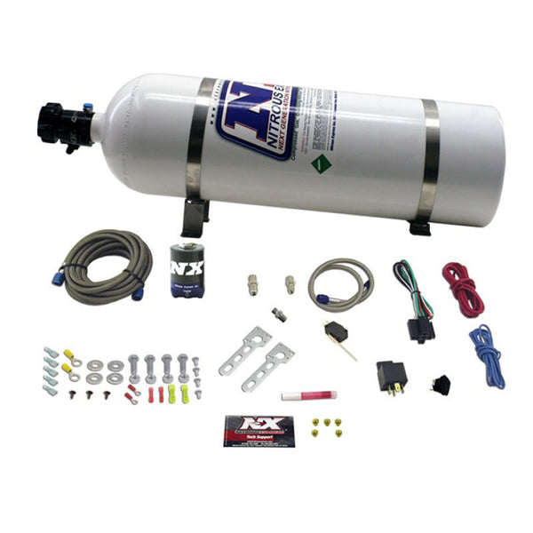Nitrous Express Diesel Stacker 2 Nitrous Kit w/15lb Bottle - Bull Strap