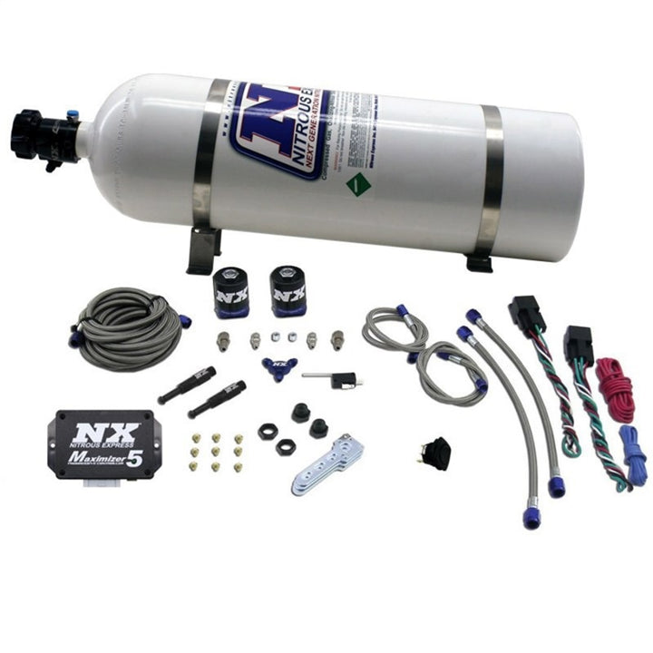 Nitrous Express SX2D Dual Stage Diesel Nitrous Kit w/Progressive Controller - Bull Strap