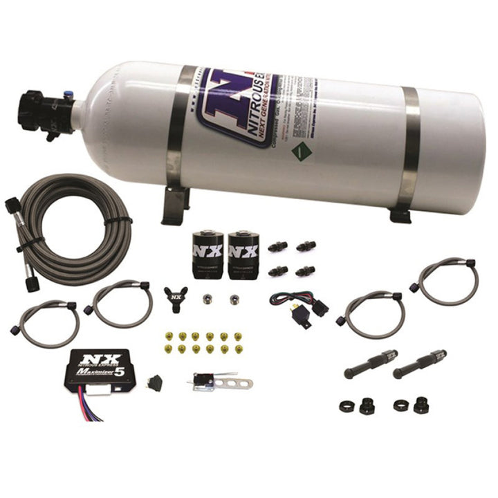 Nitrous Express SX2D Dual Stage Diesel Nitrous Kit w/Progressive Controller - Bull Strap