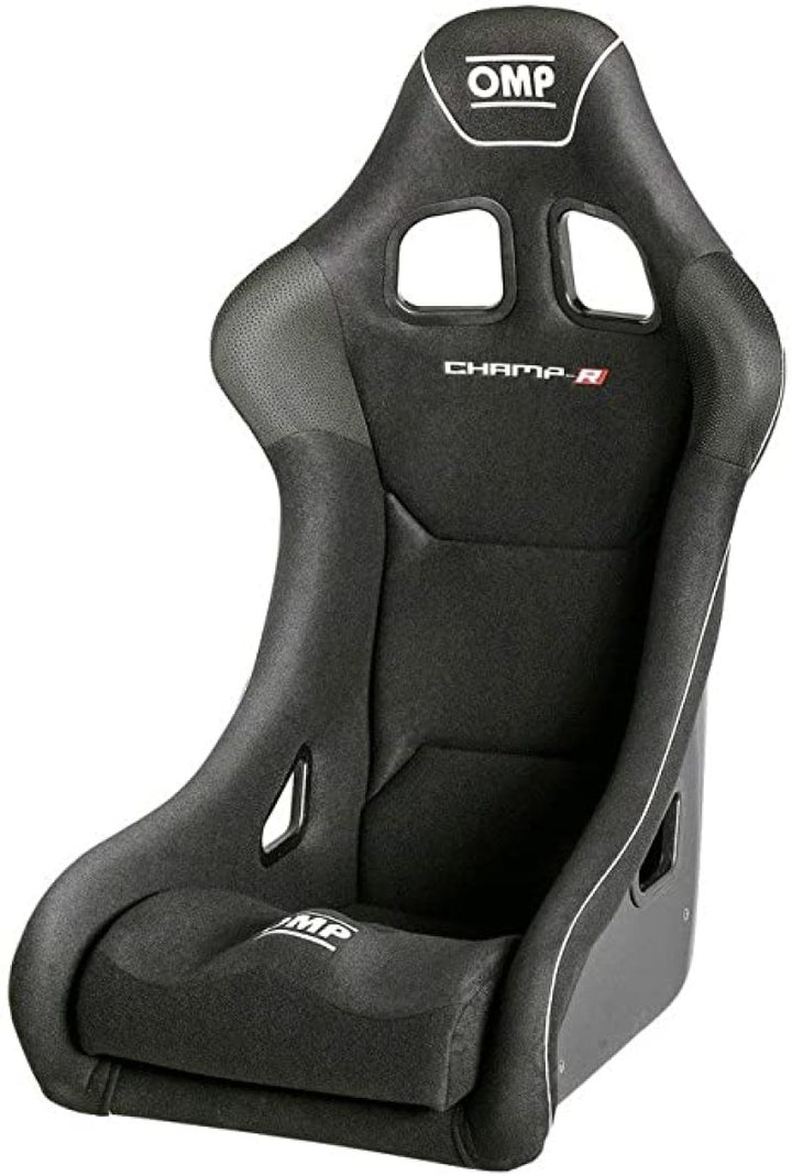 OMP Champ-R Series Seat - Black - Bull Strap