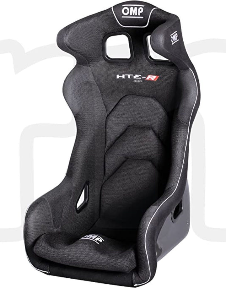 OMP HTE Series 400 Seat - Black - Bull Strap