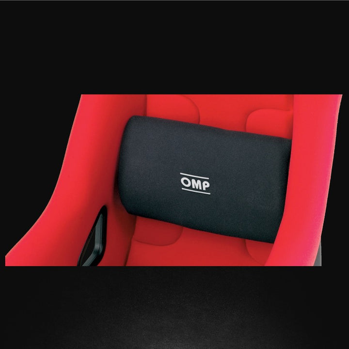 OMP Lumbar Seat Cushion Black - Bull Strap
