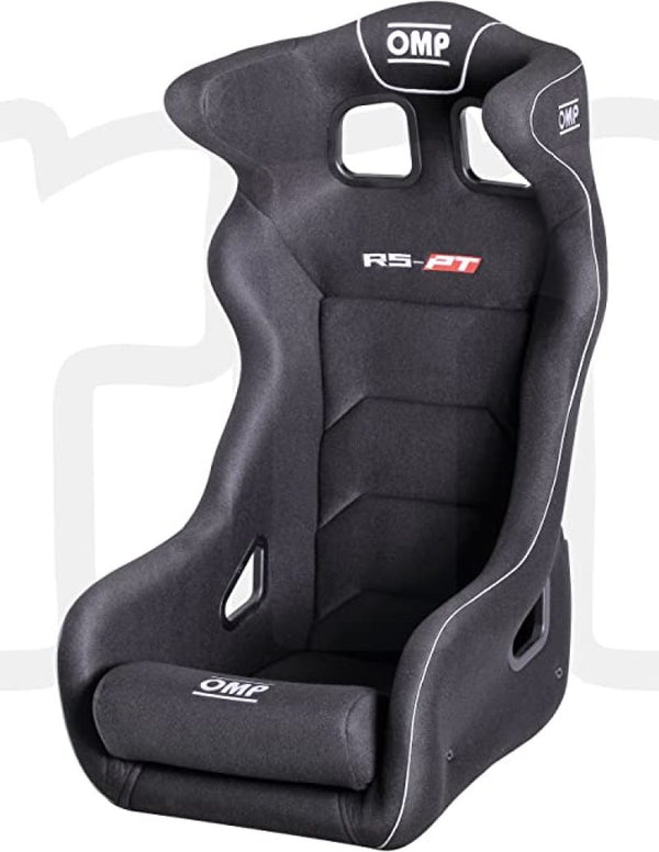 OMP RS-PT2 Seat - Black - Bull Strap