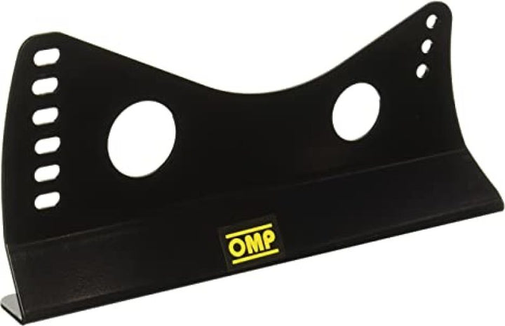 OMP Seat Brackets w/ Lateral Attachments Steel Thick 3MM Black - Bull Strap