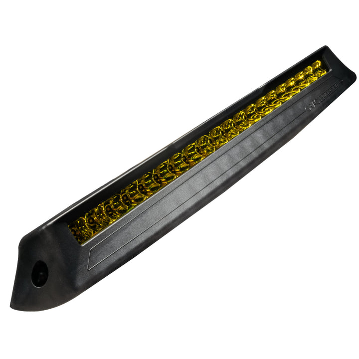 ORACLE Lighting 19-22 RAM Rebel/TRX Front Bumper Flush LED Light Bar System - Yellow - Bull Strap